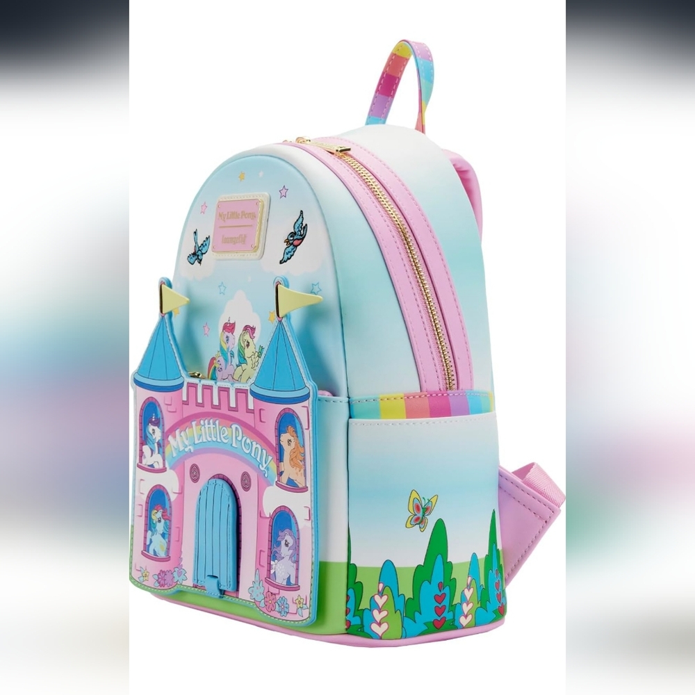 Loungefly: Hasbro - My Little Pony Castle Mini Backpack - Picture 3 of 9